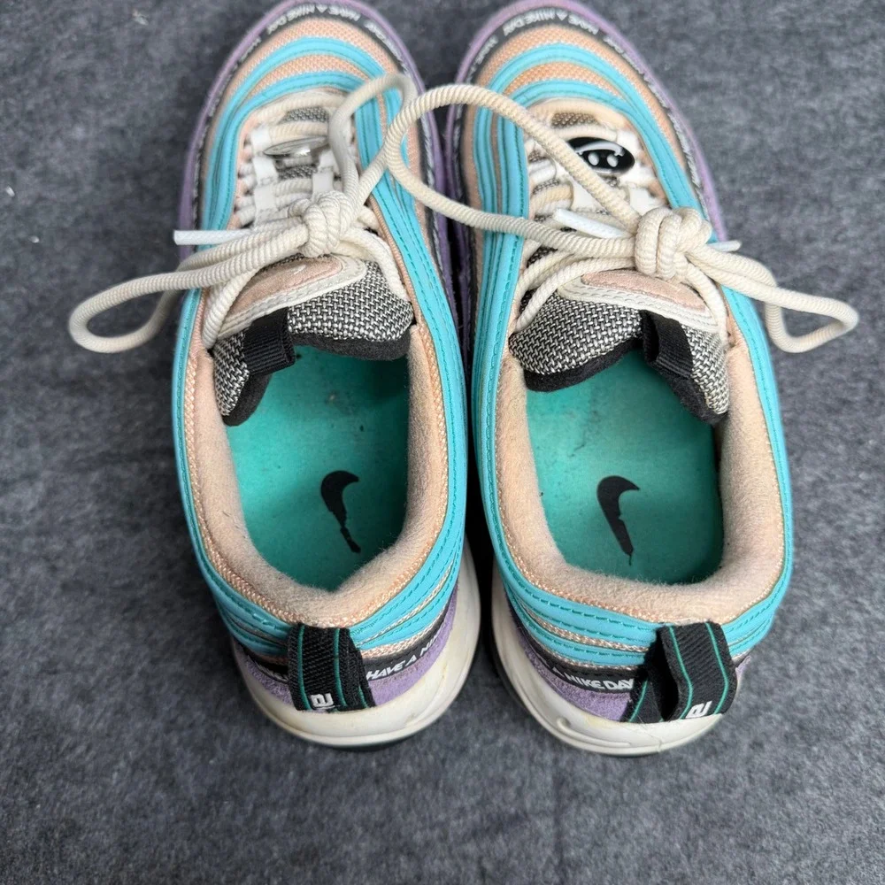 Nike Air Max 97 Have A‎ Nike Day Space Purple Aqua BQ9130-500 Mens Size 8